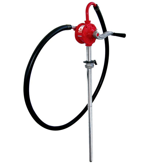 Alemlube Heavy Duty Rotary Drum Pump with Antistatic Hose – 18 L/min
