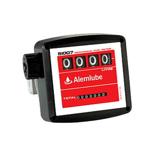 Piusi Mechanical Diesel Meter 1" – 4 Digit, 120 L/min