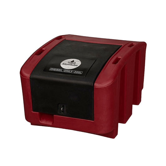 Alemlube 200 L Lockable Diesel Tank – 12V Pump Kit & Auto Nozzle